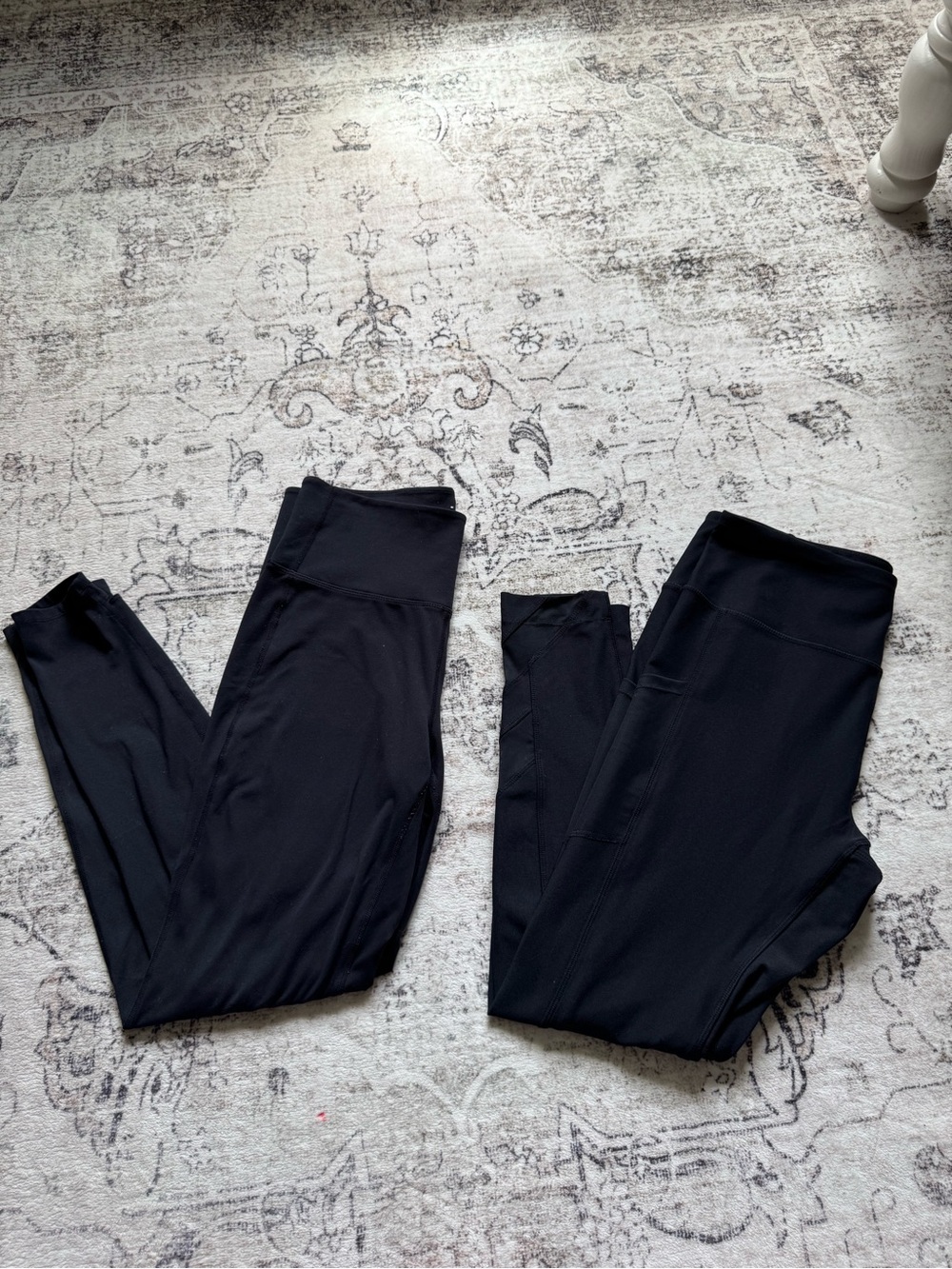 Mondetta & Danskin Black High-Waist Leggings — Pair